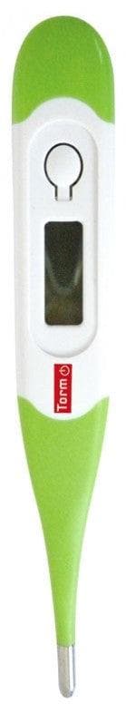 Torm Electronic Medical Thermometer with Flexible Sonde Colour: Green