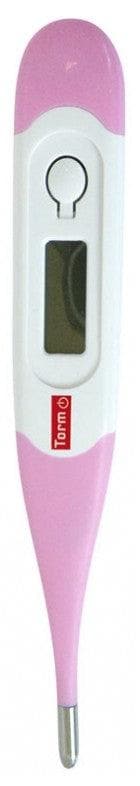 Torm Electronic Medical Thermometer with Flexible Sonde Colour: Pink