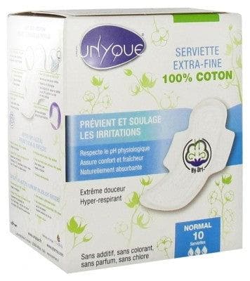 Unyque - 10 Extrafine Sanitary Napkins Normal