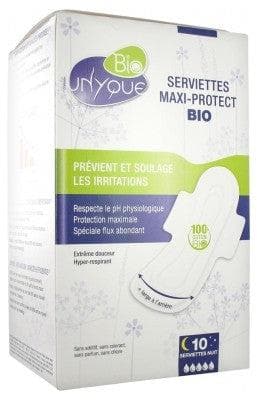 Unyque - Bio 10 Maxi-Protect Night Napkins