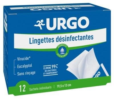 Urgo - 12 Disinfecting Wipes Individual Bag