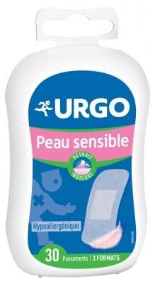 Urgo - Sensitive Skin 3 Sizes 30 Strips