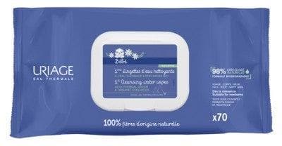 Uriage - Baby 1st Cleansing Water Wipes 70 Wipes