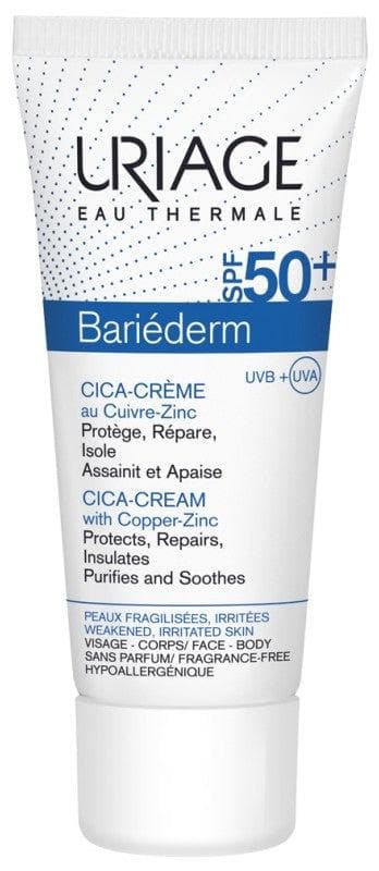 Uriage Bariéderm Cica-Cream SPF50+ 40ml