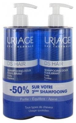 Uriage - DS HAIR Gentle Balancing Shampoo 2 x 500ml