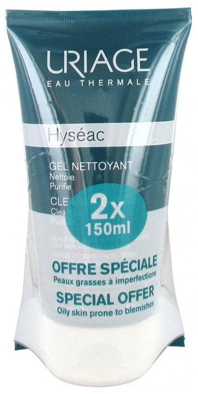 Uriage Hyséac Cleansing Gel 2 x 150ml