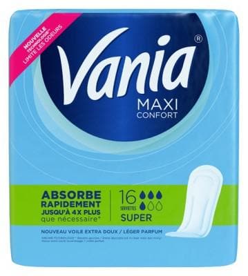 Vania - Maxi Comfort Super 16 Napkins