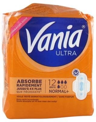 Vania - Ultra Normal+ 12 Napkins
