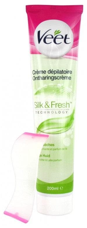 Veet Silk & Fresh Depilatory Cream Dry Skins 200ml
