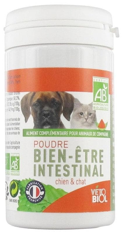 Vétobiol Intestinal Well-Being Organic Powder Cat & Dog 40 g