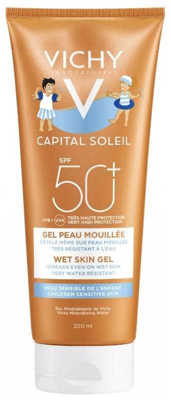 Vichy Capital Soleil Wet Skin Gel SPF50+ Special Children 200ml