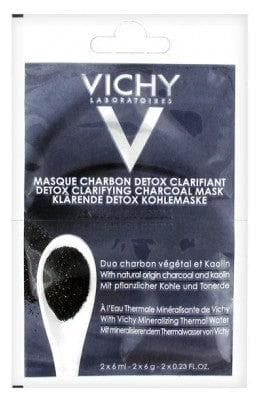 Vichy - Detox Clarifying Charcoal Mask 2 x 6ml
