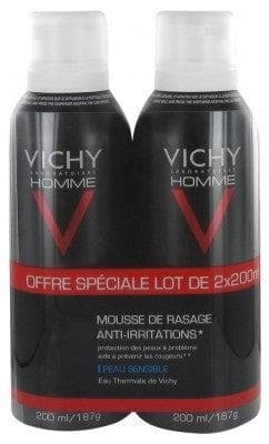 Vichy - Homme Anti-Irritation Shaving Foam 2 x 200ml
