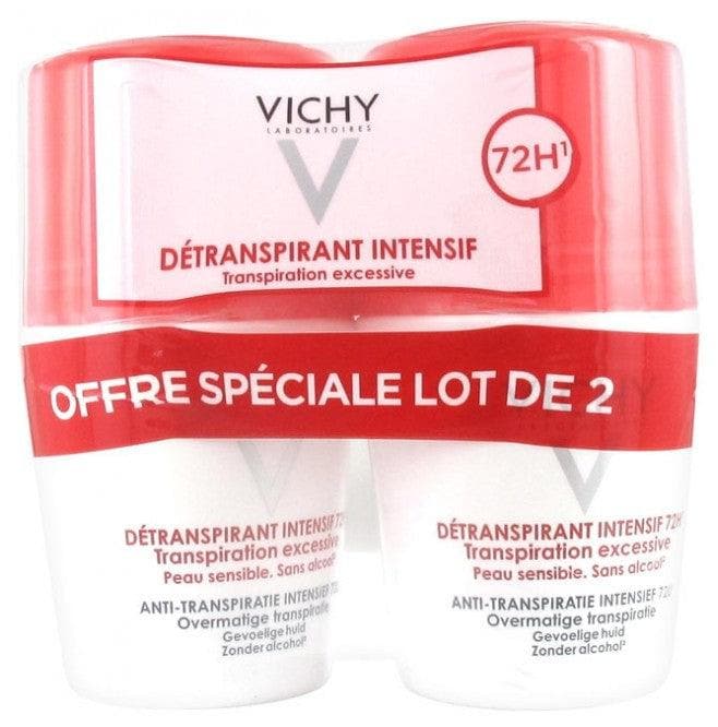 Vichy Intensive Antiperspirant 72H Excessive Perspiration 2 x 50ml