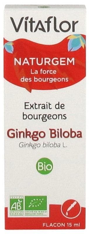 Vitaflor Naturgem Buds Extract of Ginkgo Biloba Organic 15ml