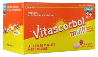Vitascorbol - Multi Junior 30 Tablets to Crunch