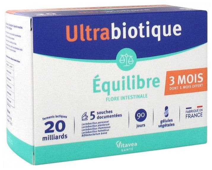 Vitavea Ultrabiotique Balance 90 Vegetable Capsules (including 30 Free Vegetable Capsules)