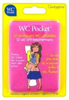 WC Pocket - 10 Disposable Toilet Seats