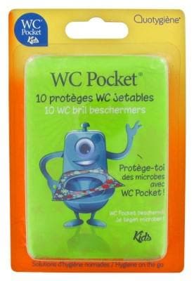 WC Pocket - Kids 10 Disposable Toilet Seats