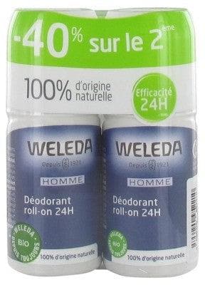 Weleda - Men Deodorant Roll-on 24H 2 x 50ml