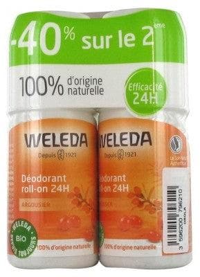 Weleda - Sea-Buckthorn Deodorant Roll-On 24H 2 x 50ml