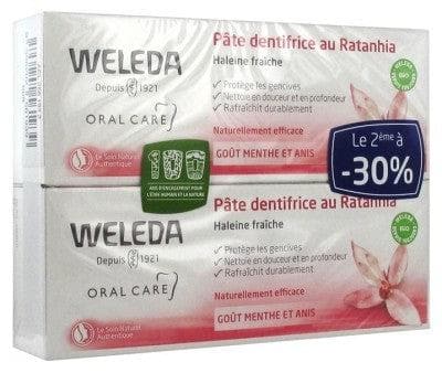 Weleda - Toothpaste with Ratanhia 2x75ml