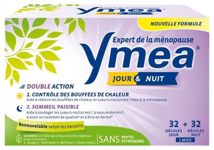 Ymea Menopause Day & Night 64 Capsules