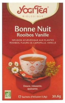 Yogi Tea - Bedtime Rooibos Vanilla Organic 17 Sachets