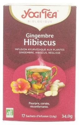 Yogi Tea - Ginger Hibiscus Organic 17 Sachets
