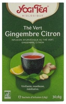 Yogi Tea - Organic Green Tea Ginger Lemon 17 Sachets