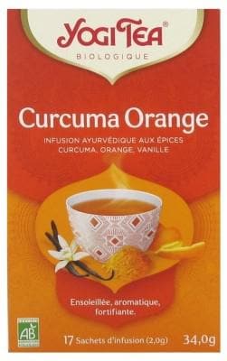 Yogi Tea - Organic Turmeric Orange 17 Sachets