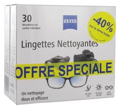 Zeiss - Eyeglass Cleaning Wipes Set of 2 x 30 Wipes
