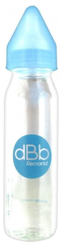 dBb Remond Feeding Bottle Regul'Air Silicone Teat 240ml 0-4 Months Colour: Blue