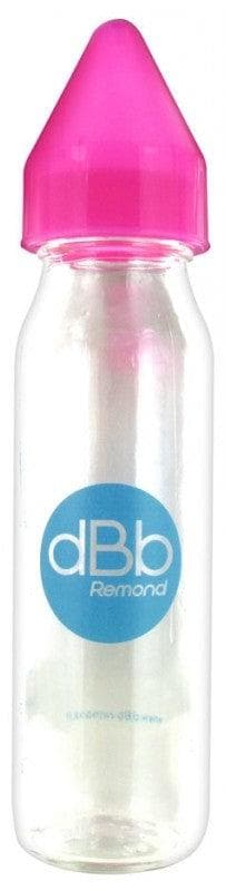 dBb Remond Feeding Bottle Regul'Air Silicone Teat 240ml 0-4 Months Colour: Pink