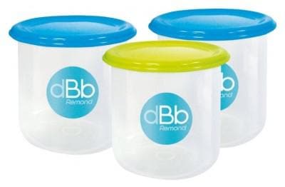 dBb Remond - Set of 3 Freezing Pots of 300ml